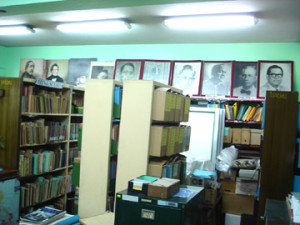 Picture (third from the right) displayed at the UP-Diliman Music Library