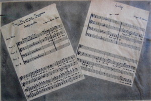 Two Folk Songs published by the Harvard Glee Club