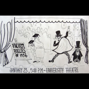 “The Faculty Follies” Jan. 23, 1956