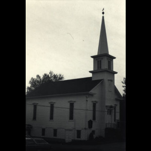 Huntsville UM Church, Pennsylvania--wife Harriet's first position as ordained minister.  Rosendo was organist/choir director.